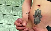 Wanna see me yank pants down jerk huge cock outdoors?