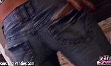 look at tight jeans hugging my 18yo neighbor ass!