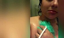 bbw latina miss madii soaks up in steamy shower 💦😍