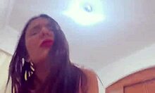 Aimi Kokoro chokes on deepthroat before facial milk blast in tight pussy orgasm