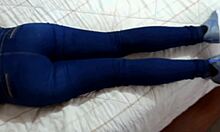 stepson spreads my fat ass then we mutual masturbate