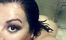 bbw latina miss madii soaks up in steamy shower 💦😍