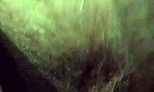 WATCH this hairy PUSSY drip sensually on the toilet seat!