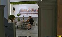 Daddy4K Vixi Rafi Fucks Old Guys Hard Shaved Pussy