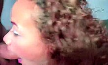 Curly-haired girl's THROAT DESTROYED by monster cock deepthroat