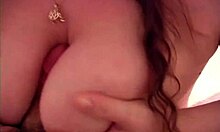 taylor's fat tits get tittyfucked and her shaved pussy pounded hard