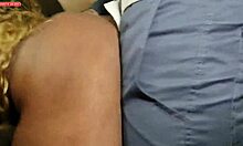 Brazilian Police Uniform Babe Rides Big Black Cock With Ass Licking Kissing First Time Bedroom Fuck