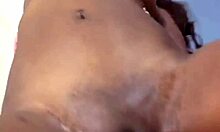 Ebony Teen Banged Close-Up by Monster Black Cock