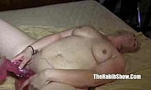 This blonde hood chick craves huge cock while stuffing toys deep in her amateur holes for wild reality fun