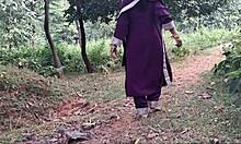 Hardcore Outdoor to Indoor Pounding Indian Village Girlfriend Pussy