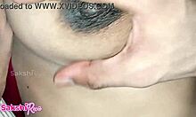 oh damn, watch her indian milky boobs get pressed and sucked hard by stepbrother!