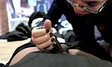 former ghetto gagger screams moans bent over doggystyle missionary pierced nipples quickie interracial skills