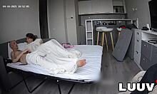 luuv's girlfriend sneaks seductive home cam tease just for paying subscribers in bed