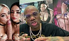 two tight teen stepsisters suck cock get faces cum drenched by teacher!