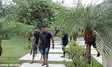 Nympho Kyra Sex Bat Ass Fucked Then DAP by Five Big Cocks Prolapse Enemas