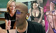 two tight teen stepsisters suck cock get faces cum drenched by teacher!