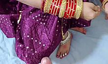 bhaiya ki saali lehenga blouse mein sautedle bhai ne shishkiyaan nikaal di aur tight pussy lick kiya first time