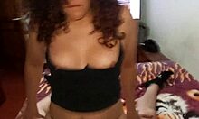 curvy Mexican neighbor rides cock reverse cowgirl shaking huge ass like goddess