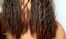 curvy Mexican neighbor rides cock reverse cowgirl shaking huge ass like goddess