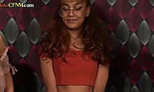 i get cfnm deepthroat treatment in group massage by british femdoms