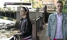 Why keep glasses on while this nerd gets fucked hard full scene?