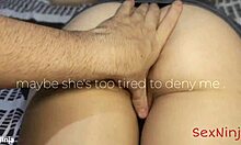 workaholic stepmom begs for my hands-on massage relief