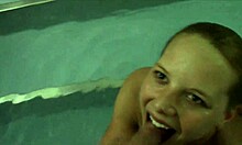 whoa public gloryhole blowjobs then friend catches us fucking poolside!