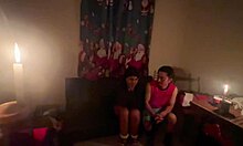 Christmas ecuador party turns wild with pretty mommy pussy play and group fun