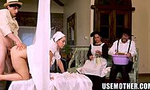 petite milf mommy pov blowjob serves amish community taboo