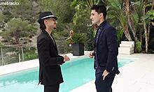 oh man italian millionaire uh falls hard for the maid then boom wild threesome with luna black