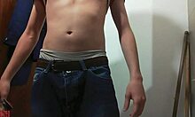 skinny guy strokes monster cock in boxers should i cum pov custom