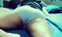 at the wild country party cute teen exhibitionist flashes pussy during voyeur interview