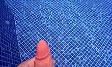 surprised big ass milf caught masturbating by pool now taking rough doggystyle pounding to cumshot