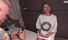 stranger chats up girl on train during casual ride