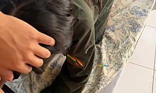 Eighteen year old cheats on boyfriend, loves motel cum fill-up