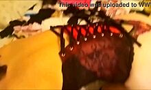 AMATEUR BLONDE SLUT RIMMED IN SATIN LINGERIE DIRTY POV!