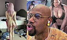 tight teen trans gamer jerks cock into petite girl's anal frenzy