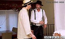 petite milf mommy pov blowjob serves amish community taboo