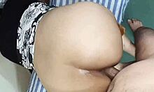 Desi bbw stepmom takes indian cock bareback anal doggystyle moaning