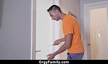 me n stepsis gave our fave cousin the hottest orgy welcome ever orgyfamily