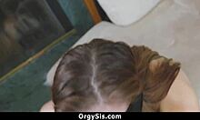 stepsis you blindfolded now lets start this pervert sex orgy with me