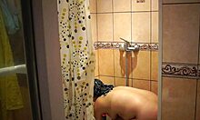 i spied on my girlfriend's hidden shower pee wash fetish voyeur
