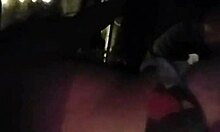 Married blonde wife cheats with fat cock in car backseat thrill.