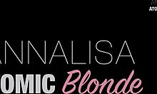 hey slave, feel mistress annalisa's footjob milking your cum?