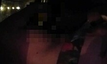 Married blonde wife cheats with fat cock in car backseat thrill.