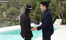 oh man italian millionaire uh falls hard for the maid then boom wild threesome with luna black