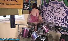 that real emo couple dives into a hairy 69 session