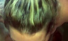 who wins this blowjob contest with sloppy deepthroat cum facial on sexy latina slut?