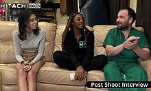 home alone she spreads shaved pussy shakes ass with vibrator moans