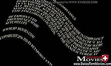 Bound teen Amanda screams as she's roughly used in red bondage?